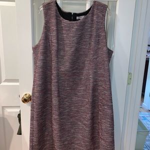 Loft boucle shift dress